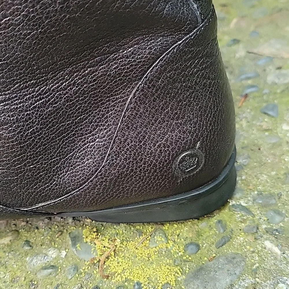 Born Black Leather Women's Boots Size 7.5 - Picture 5 of 15